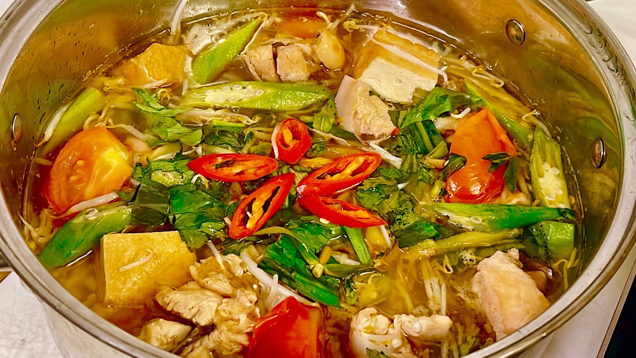 Cách Nấu Canh Chua Thơm Thịt Gà Ngọt Thanh Đậm Đà Hương Vị || mnqn