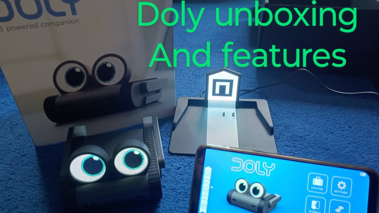 Распаковка и характеристики Doly #doly #robot #ai #app#unboxing #newrobot