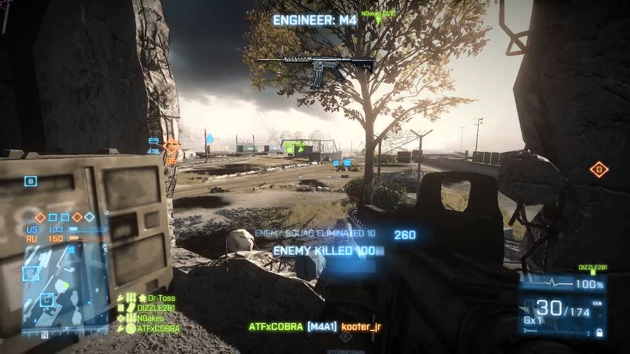 BATTLEFIELD 3 CLASS REVIEW: ENGINEER WEAPON SETUPS