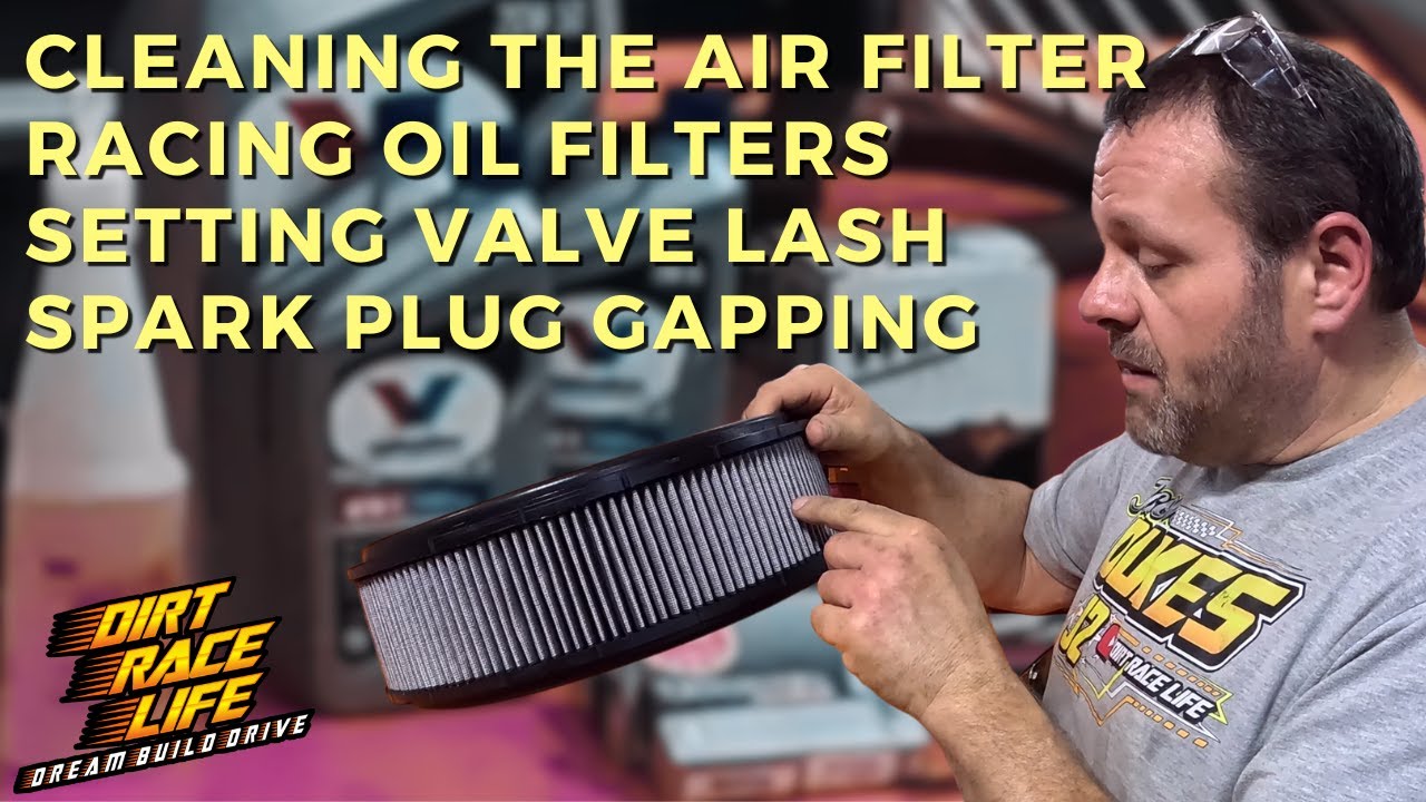 How to Clean an Oiled Air Filter, Racing Oil Filter Differences, Setting Valve Lash & Spark Plug Gap