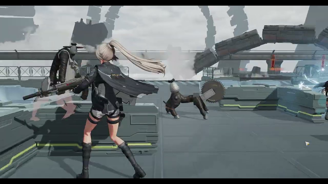 Girls Frontline 2 EXILIUM Corposant parte 1 Desafío AT-1-3 Avance extremo III