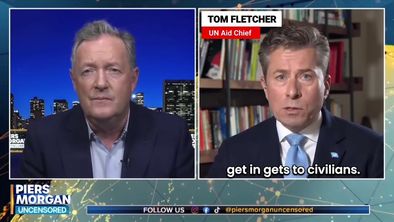 UN Relief Chief Tom Fletcher Lies About Gaza Aid, Contradicted by UN's Own Figures