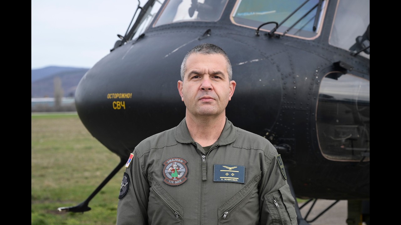 Zamenik komandanta 119. mhe | Borbena obuka u 119. mešovitoj helikopterskoj eskadrili