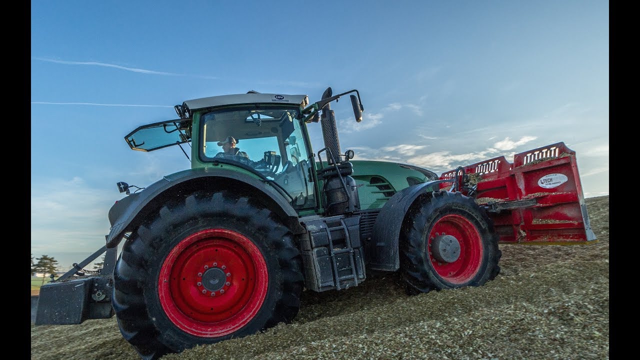 Ensilage XXL pour méthaniseur I Tassage & Couverture des silos