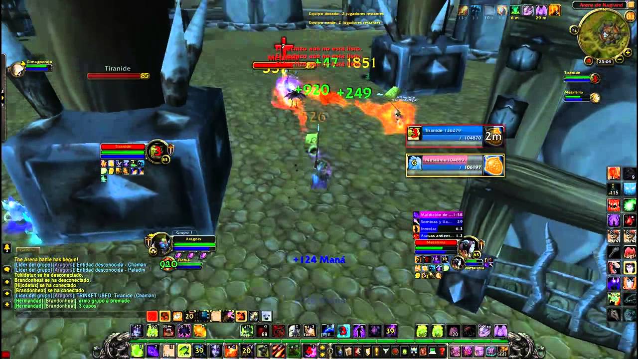 Aragors Brujo Destrucción PvP  4.3.4