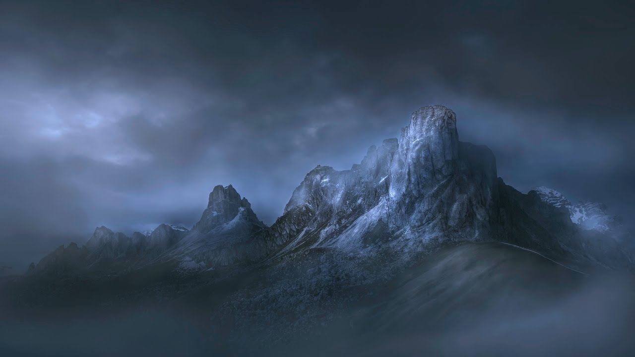 Dolomites mountains - landscape photography slideshow