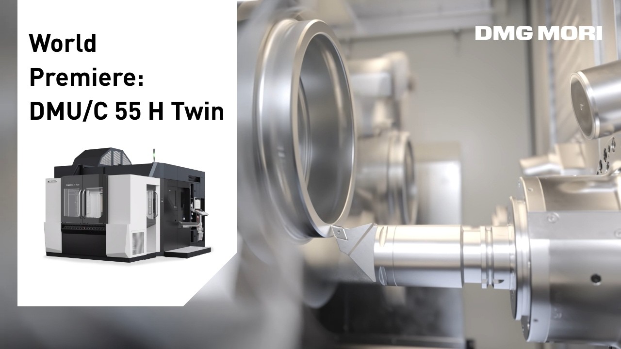 DMU & DMC 55 H Twin – Twin-Spindle Machining for Maximum Efficiency
