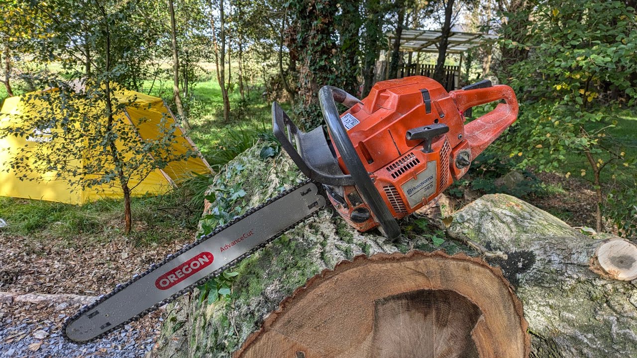 Тестирование продукции Oregon: цепь Powercut 73EXL и шина Advance Cut, бензопила Husqvarna 365
