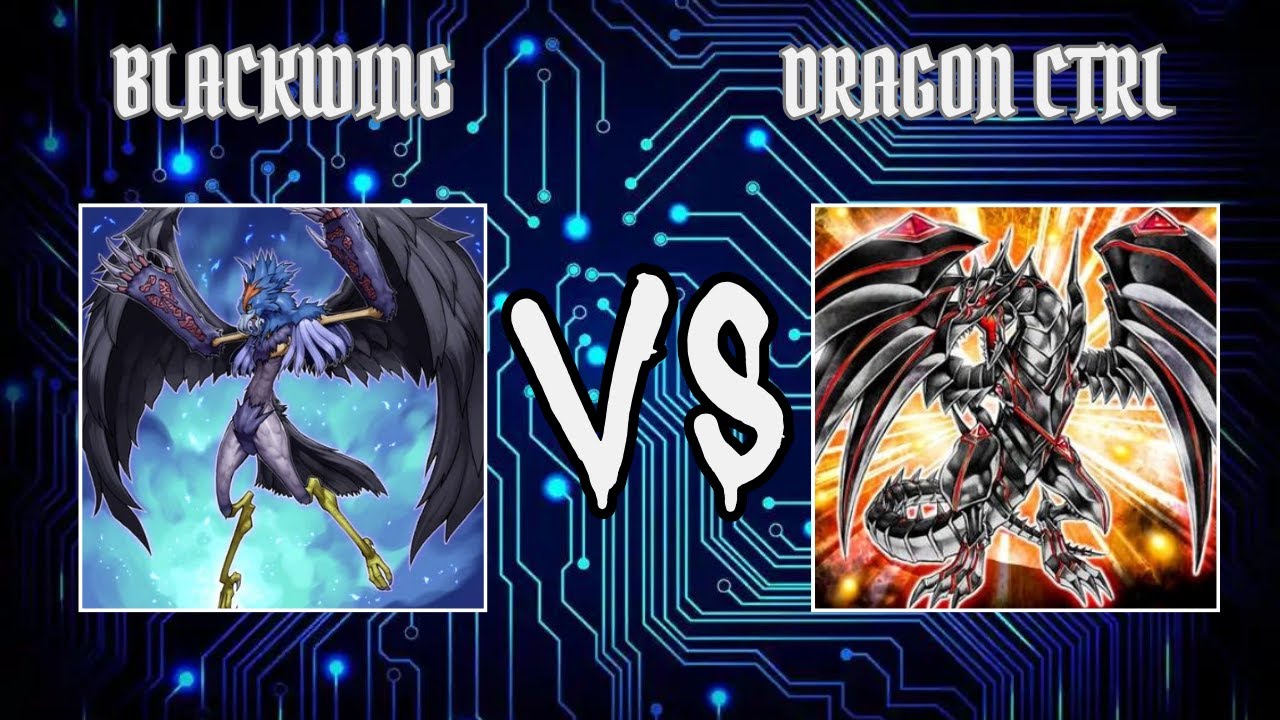 Ludovico Rizzo(Blackwing) vs scrub4life(Dragon Control) | Yugioh Edison Format | Dueling Book