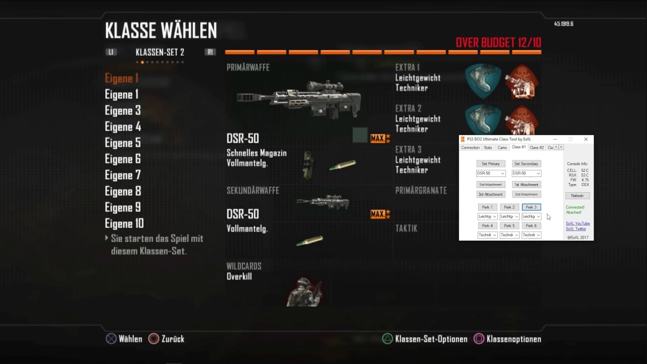 PS3 BO2 Ultimate Class Tool + Download