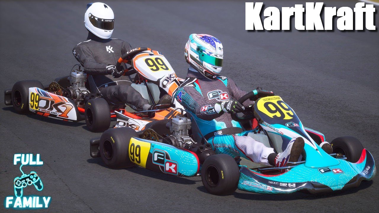 UNE VRAIE SIMULATION DE KARTING  / KARTKRAFT #karting