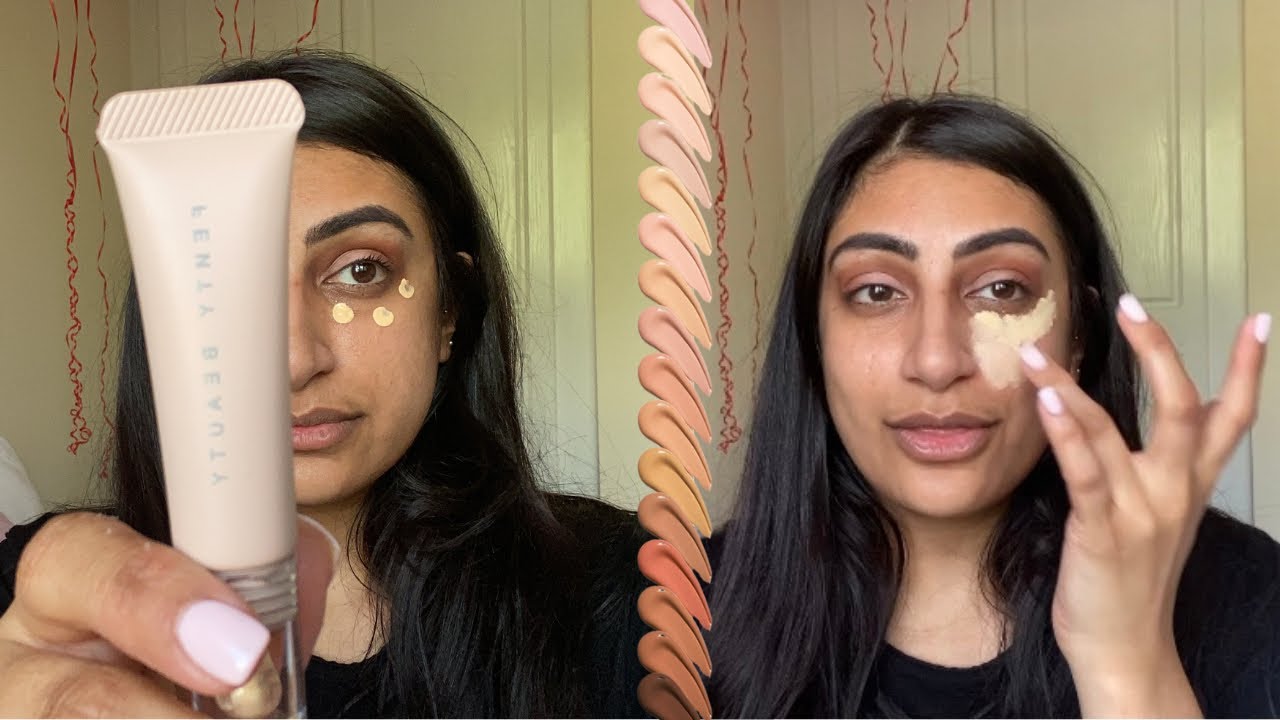 REVIEW: FENTY BEAUTY BRIGHT FIX EYE BRIGHTENER & WEAR TEST | SHADE: BUTTER | JAINA