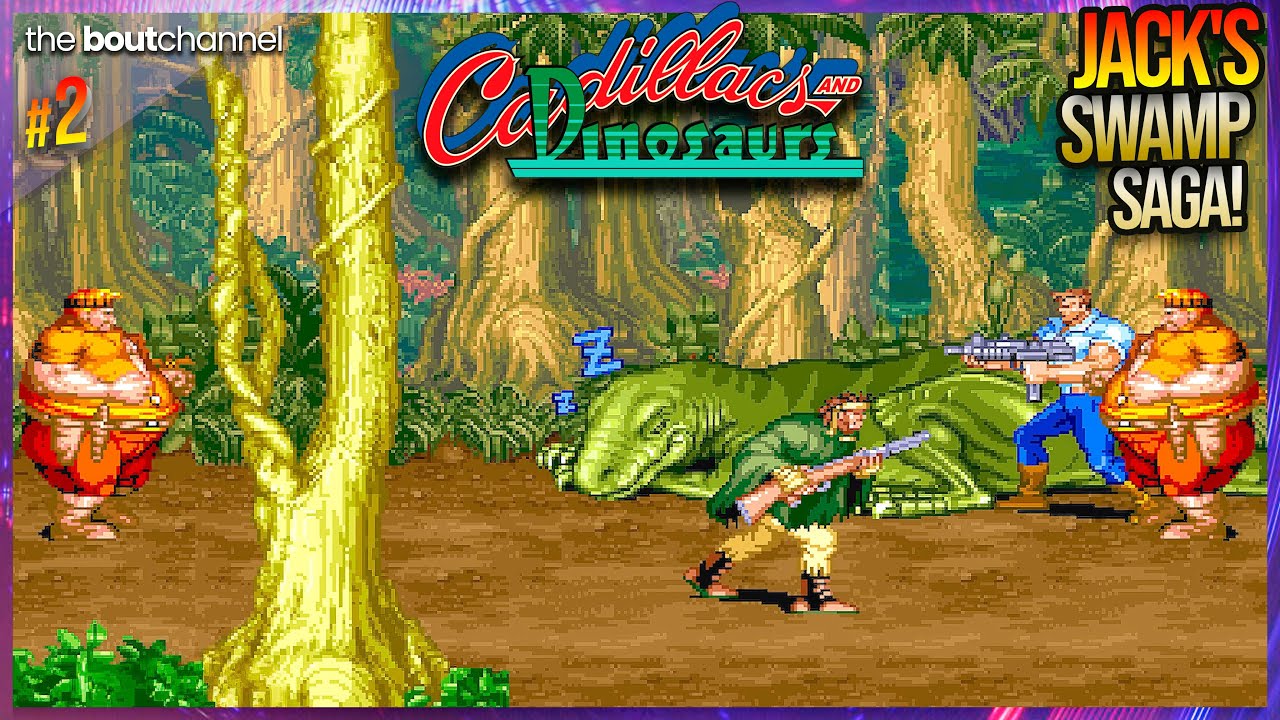 Cadillacs and Dinosaurs (Arcade Gameplay, 