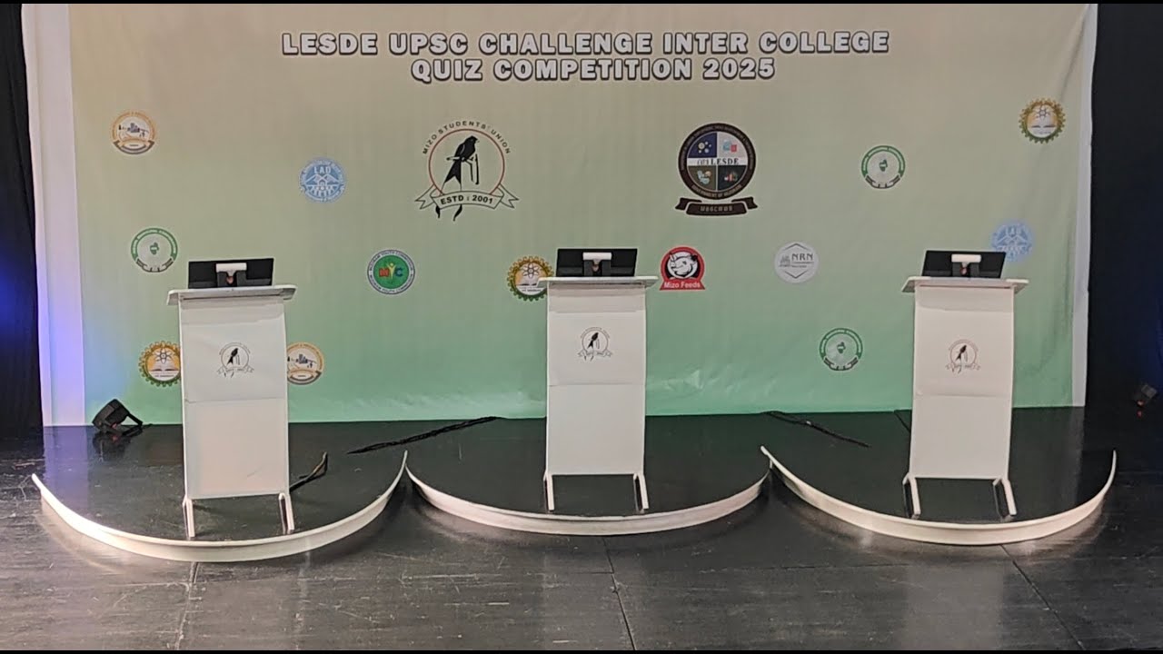 MSU LESDE UPSC Challenge Inter College Quiz competition 2025