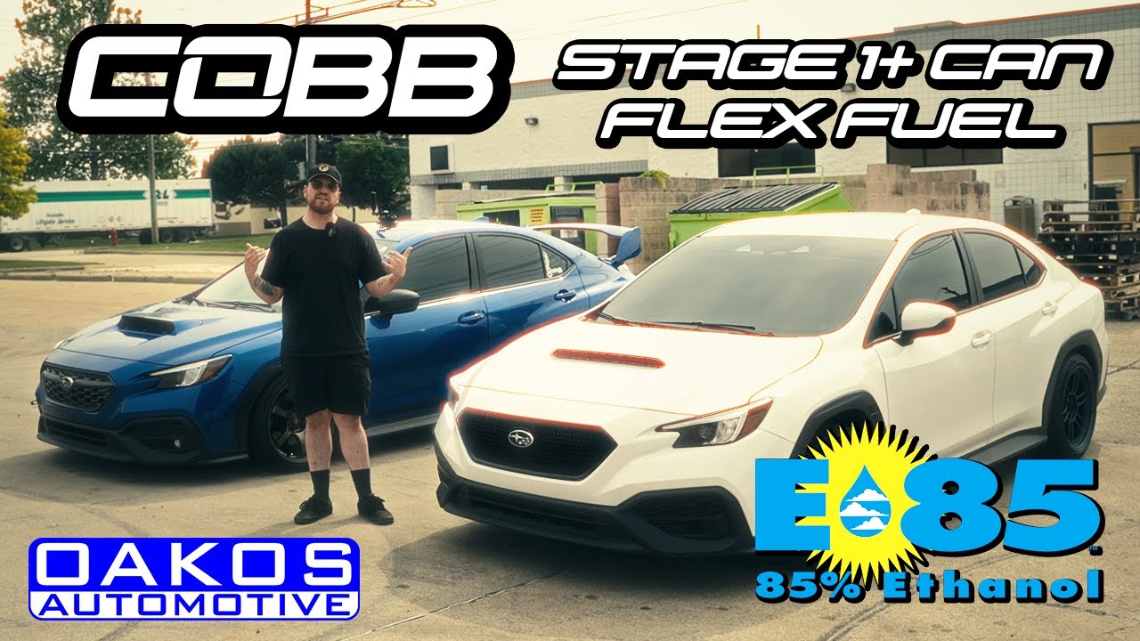 COBB FLEX FUEL INSTALLED ON 2022+ WRX WITH RESULTS!