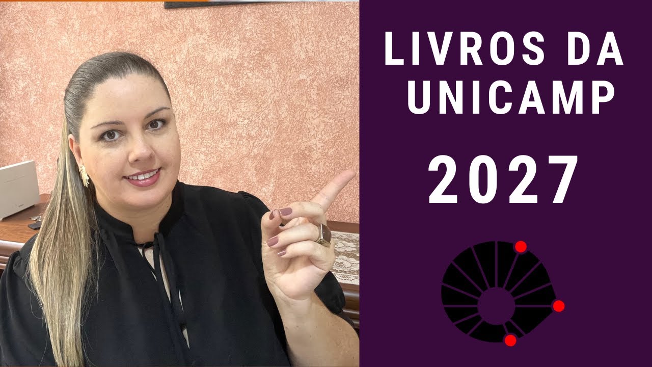 Lista de livros da Unicamp 2027 | Obras de leitura obrigatória