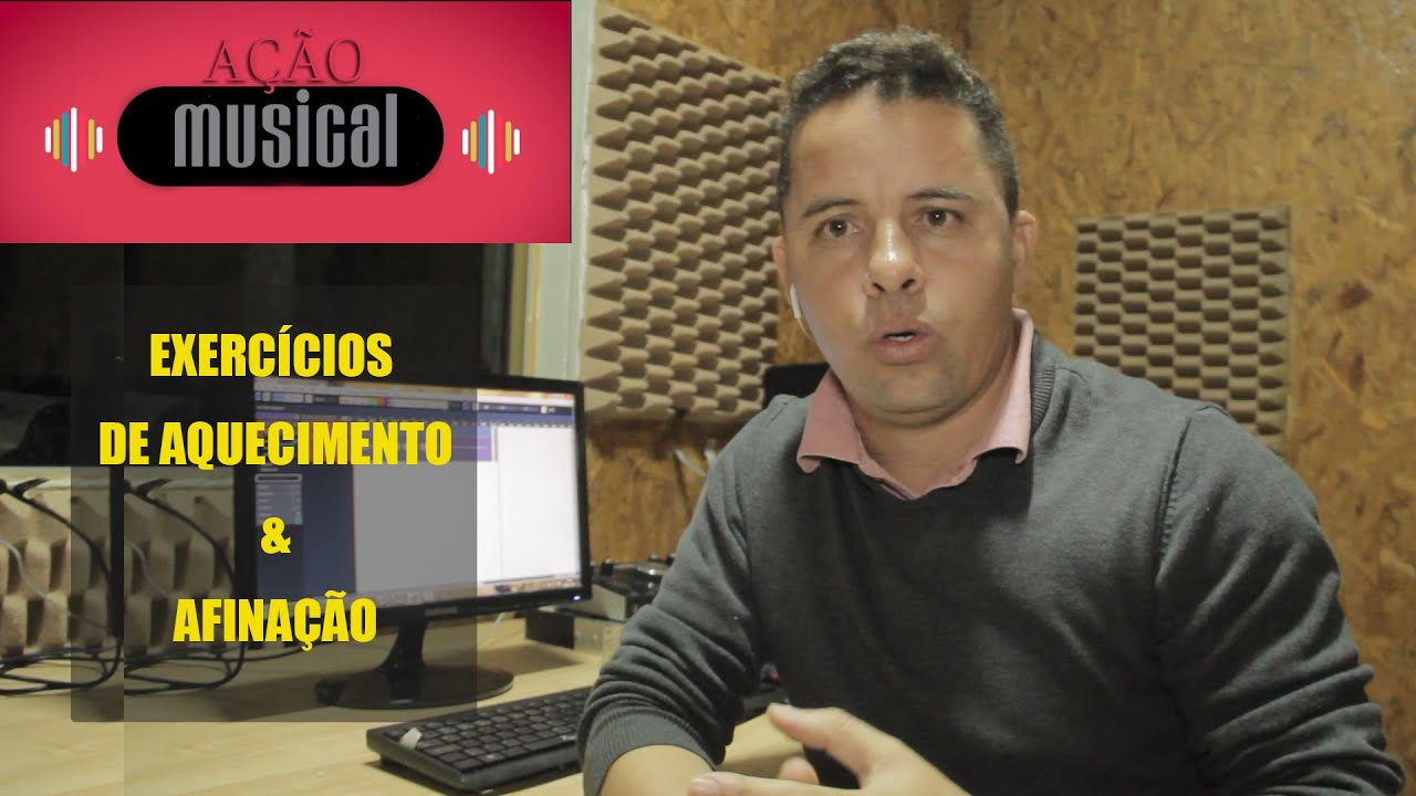 Exercício de Aquecimento vocal e afinação simplificado