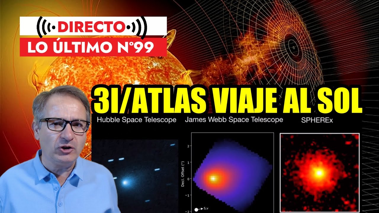 Lo Último 99 🟥 MOMENTO CLAVE! 🚨 3I/ATLAS llega al Perihelio el punto más cercano al Sol