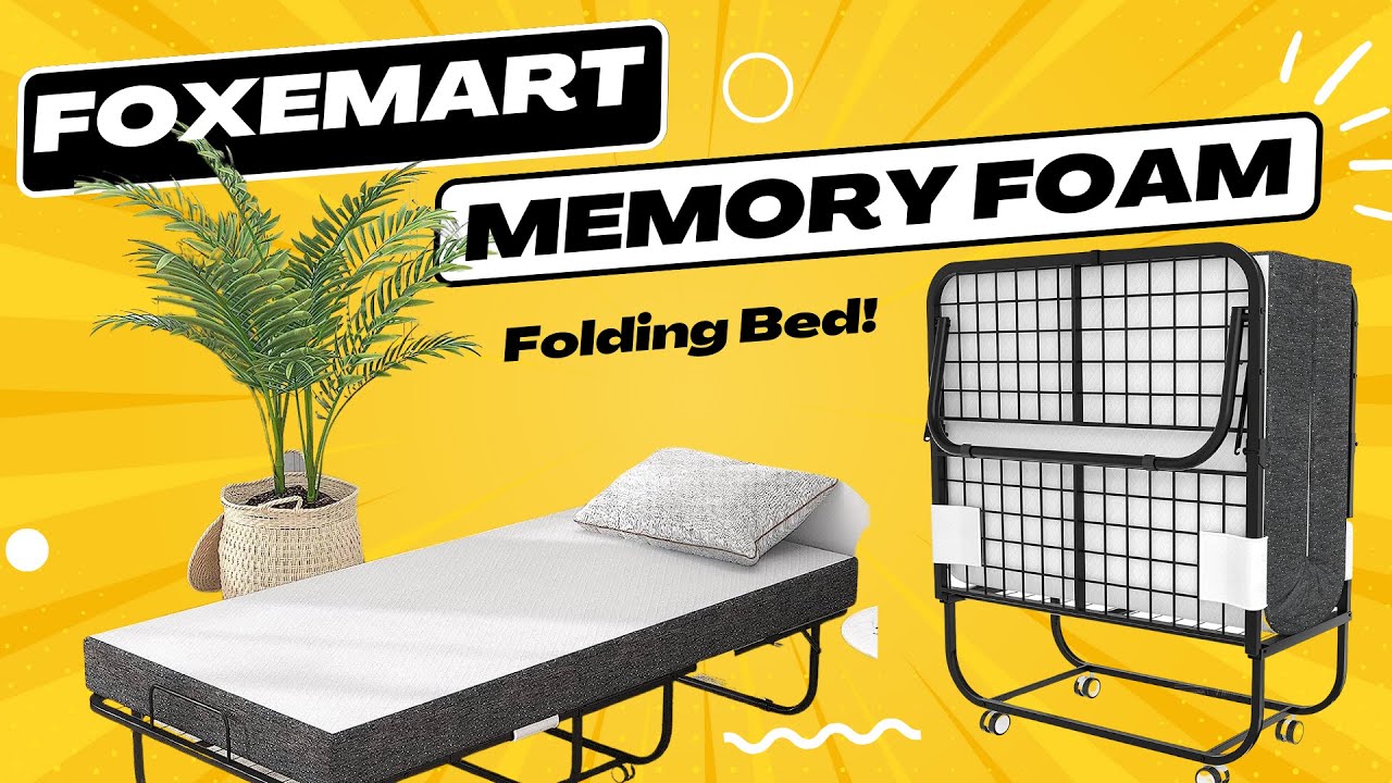 Unboxing Rollaway Bed With Foam Mattress