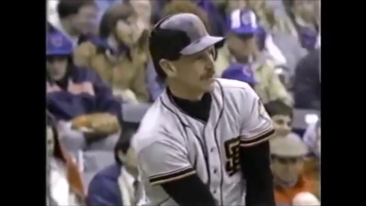 Bob Brenly Hot Bat Playing For Giants 1984