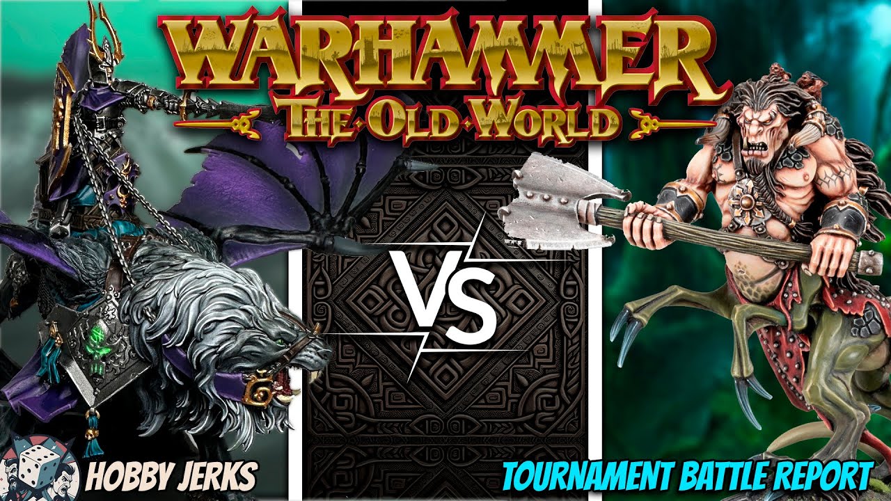The Reaping - Round 1 - Dark Elves vs Beastmen - Warhammer The Old World (Tournament Battle Report)