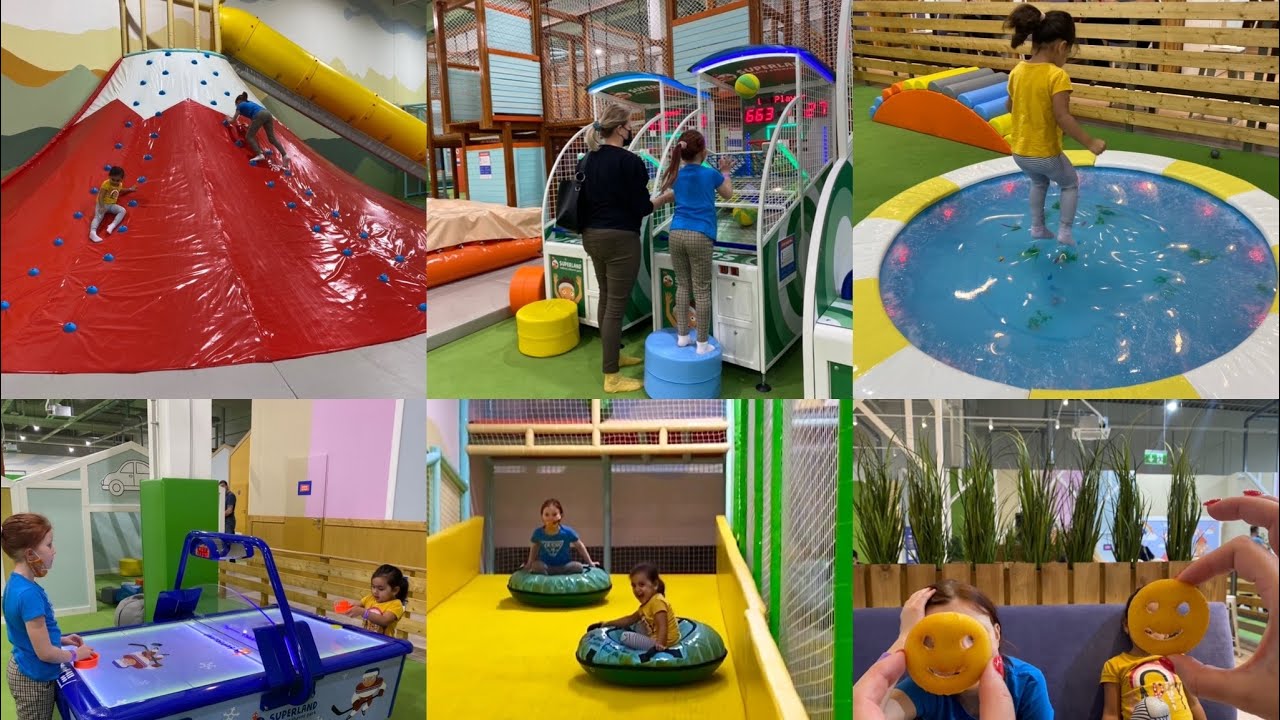 SuperLand Praha 5 - Nové Butovice rodinný zábavný park  #Mamavlog #Vlogmas , playground in Prague