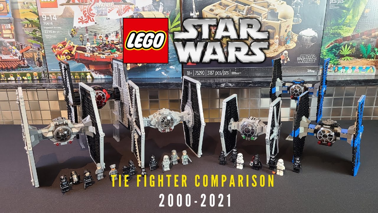 LEGO Star Wars Tie Fighter Comparison! (2000- 2021) 7146, 7263, 9492, 75101, 75211 & 75300...