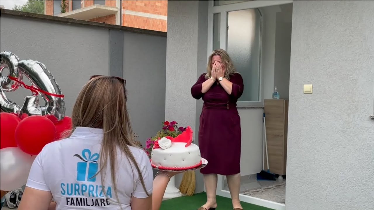 Surpriza nga Gurbeti  - Emocionuese - Fëmijët Surpriz për Nënën...!!!