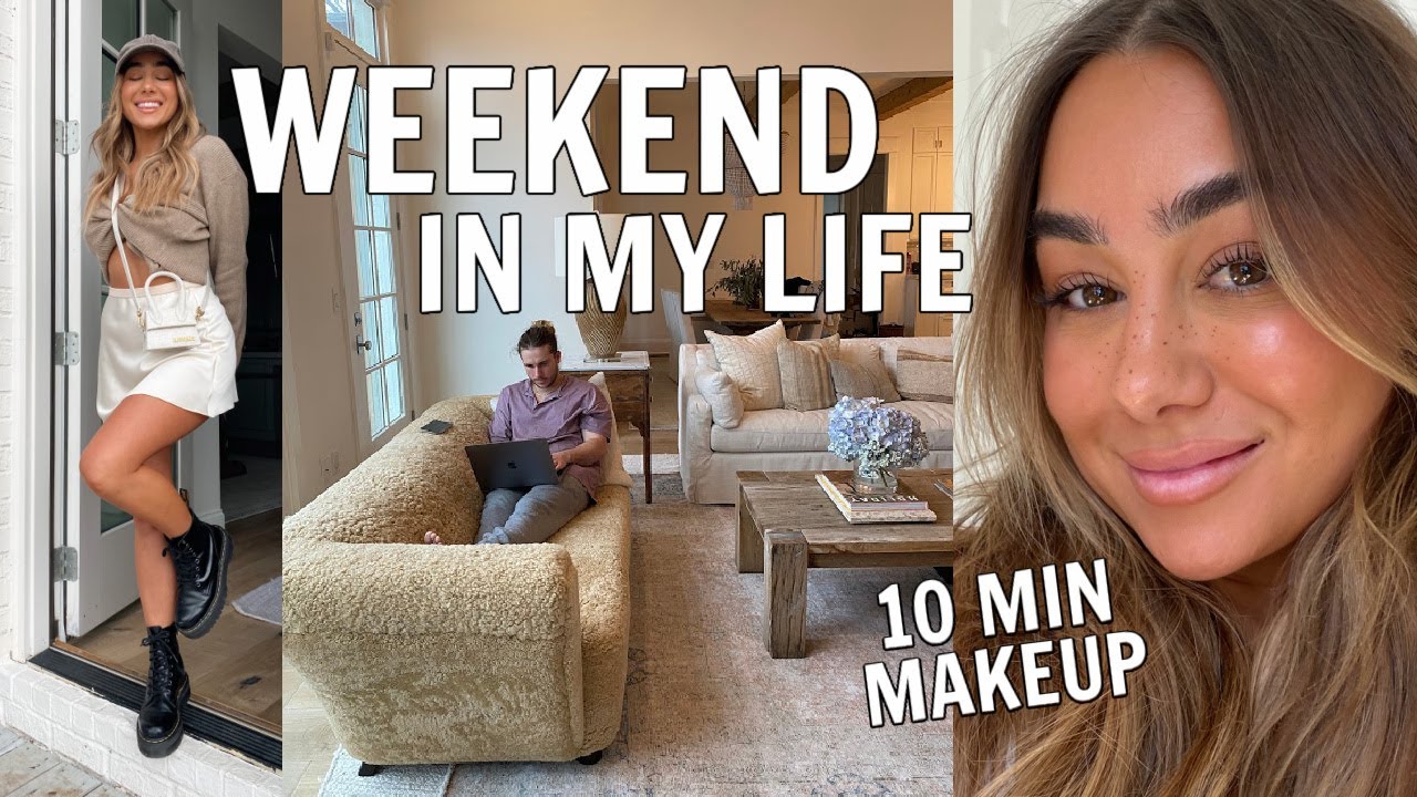 VLOG: What We Don't like About Our New House, Ikea Decor Haul, Everyday Makeup | Julia & Hunter