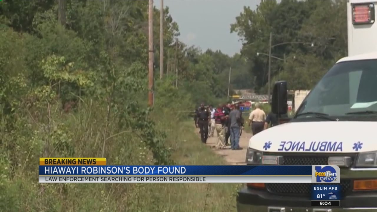 City worker finds body of Hiawayi Robinson