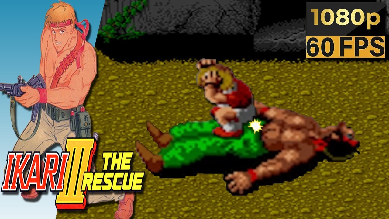 Ikari III: The Rescue / Ikari Warriors - Ralf Jones (Arcade 1989) - Retro Beat 'em Up