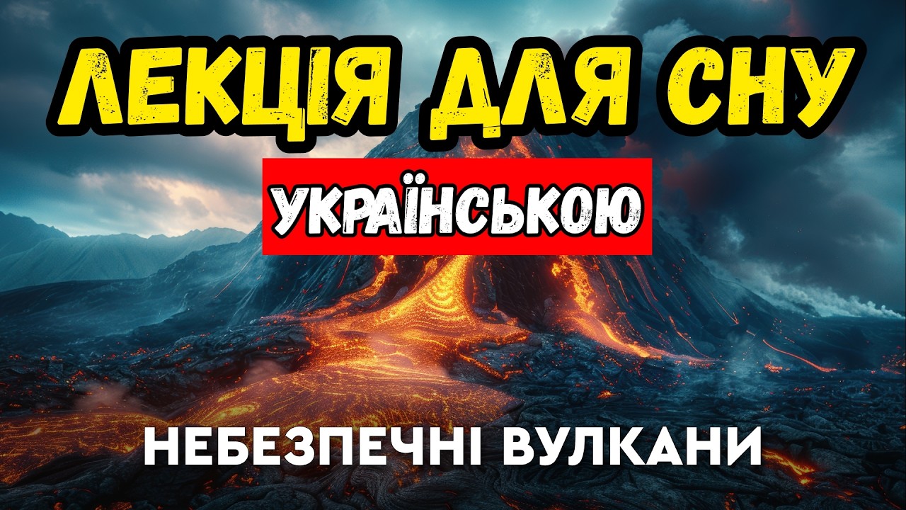 Чому виверження вулканів стають потужнішими? ЛЕКЦІЯ ДЛЯ СНУ