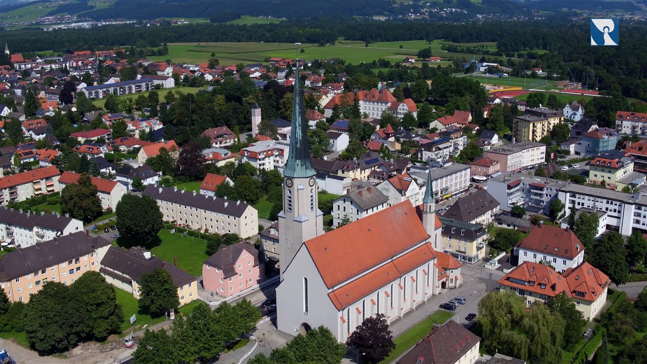 Sankt Rupert in Freilassing von oben