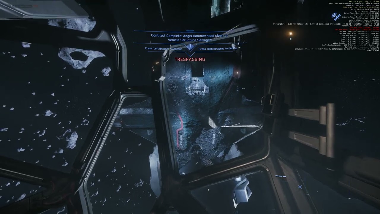 Star Citizen earning auec to buy the Prowler ingame :-D 2024 01 22