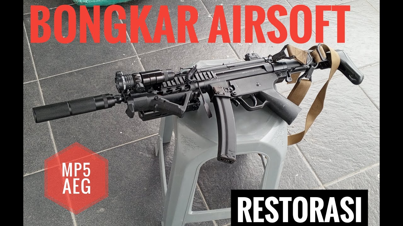 AIRSOFTGUN MP5 AEG FULL METAL JINGGONG