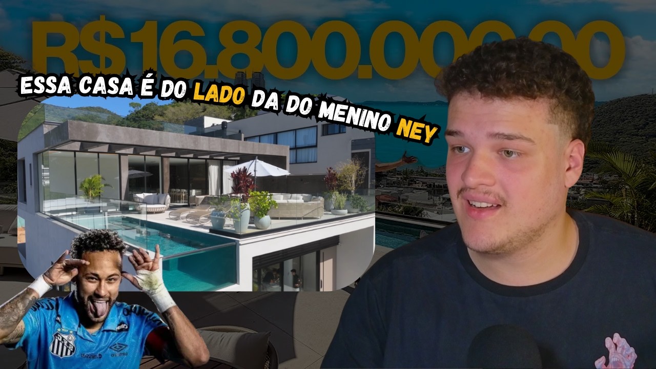REACT | DIEGO - TRIPLEX DE LUXO VIZINHO DO NEYMAR EM BALNEÁRIO CAMBORIÚ