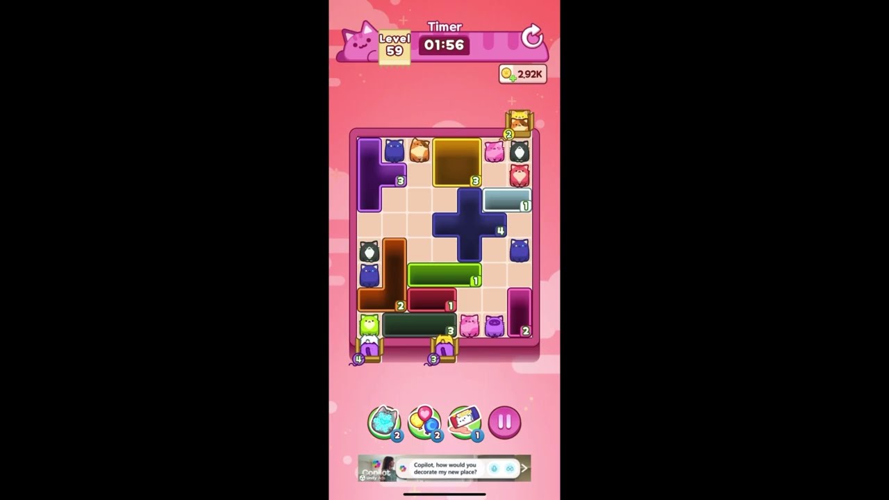 Drop the Cat Level 59