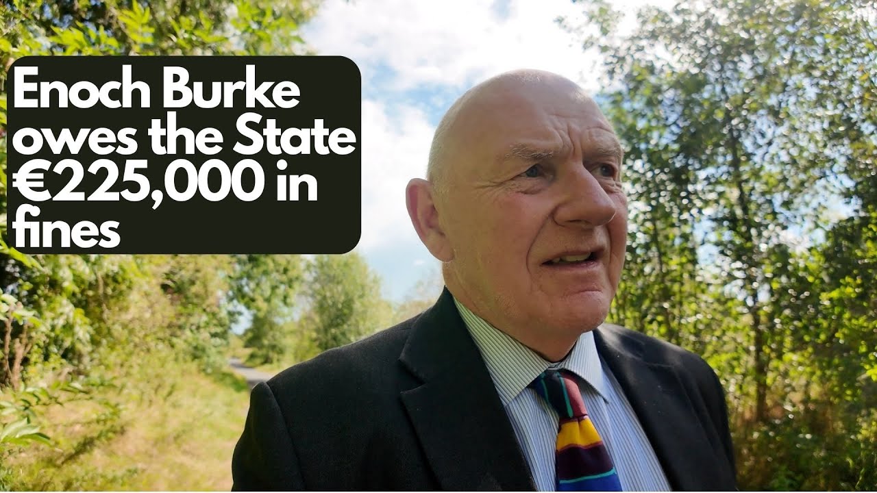 Enoch Burke's fines for contempt increased, owes €225,000 to the State