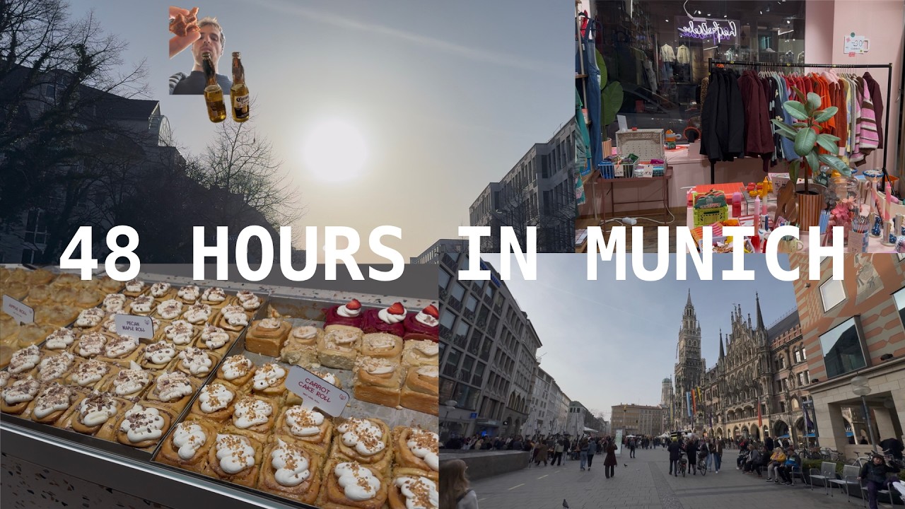 Weekend in Munich: Party, Food & Australia Trip Prep 🌏