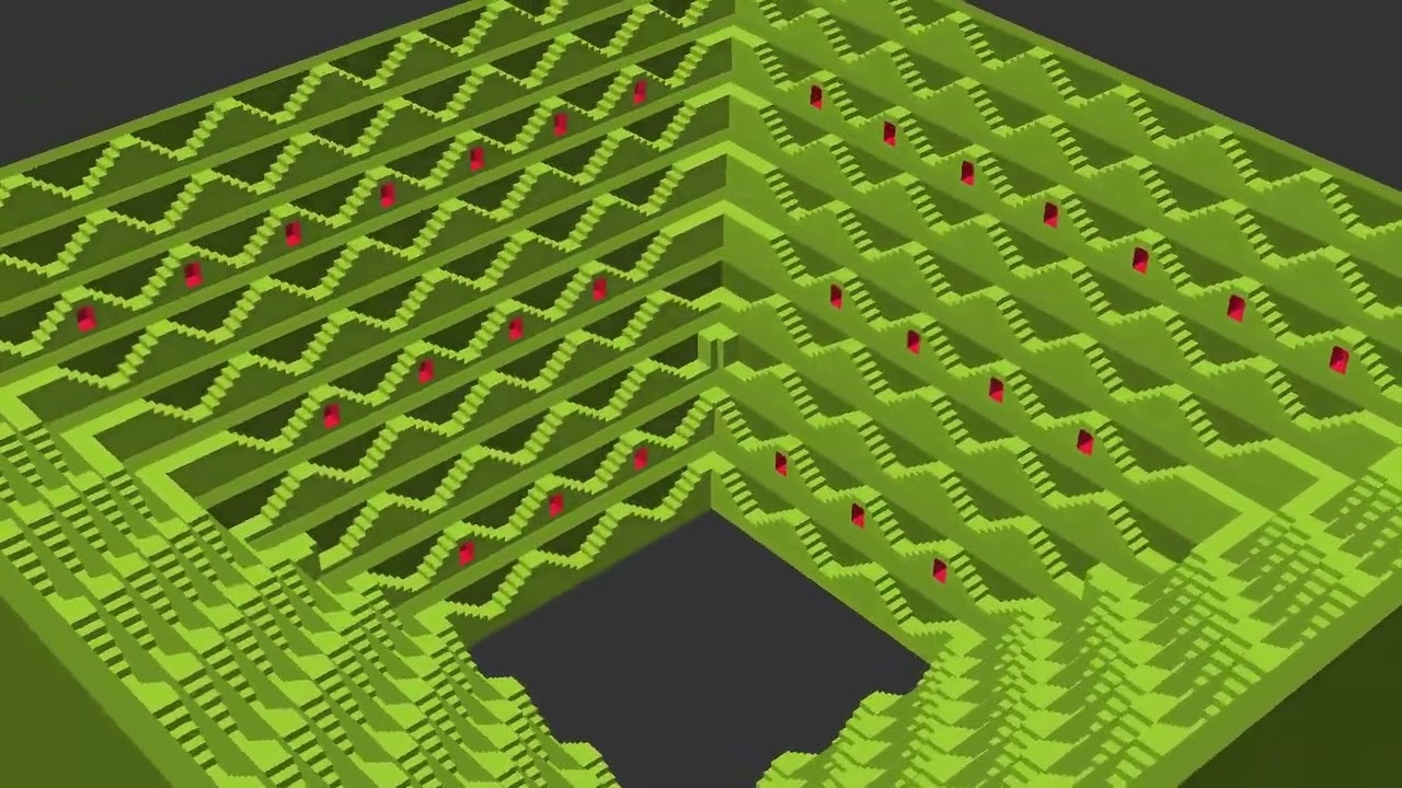 Promotional video for a highly customizable 3D model of a stepwell: the Stepwell Project