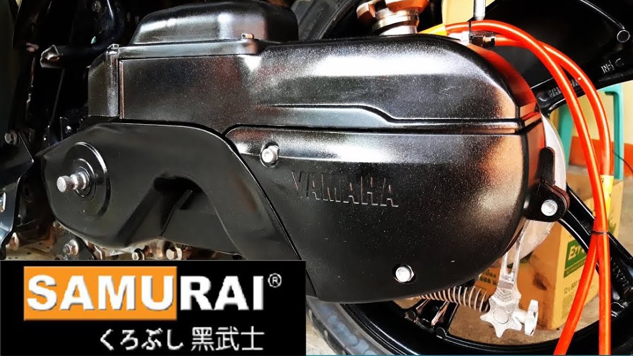 How to paint Mio Sporty Crankcase TOP COVER | SAMURAI PAINT