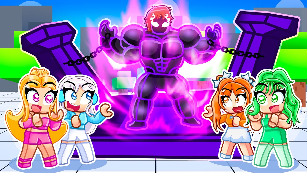 Я потратил 100 000 долларов на девушек из Rizz в Roblox Beast Gym Battle...