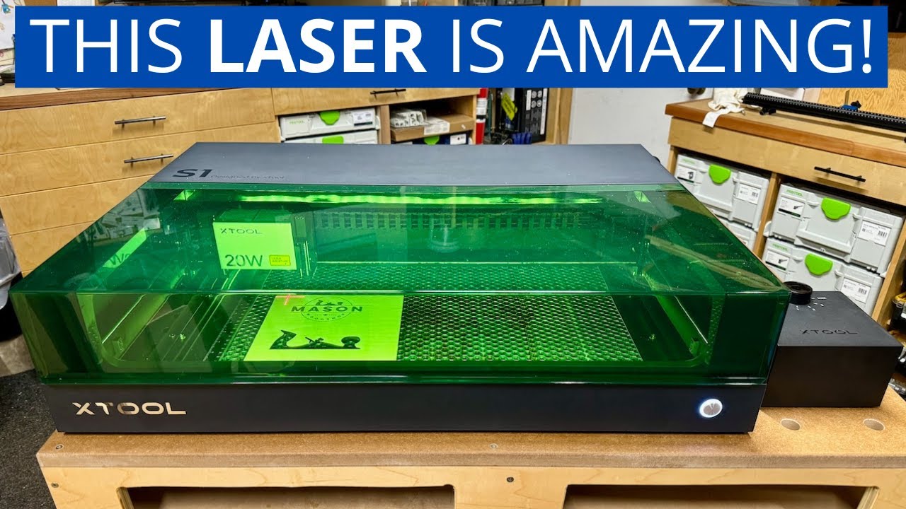 Best Beginner Laser Engraver and Laser Cutter in 2024 - The xTool S1 with 20W Laser