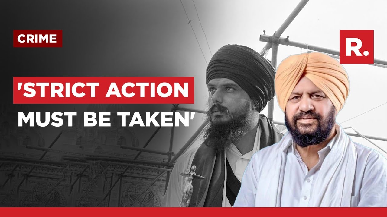 BJP's Harjit Singh Grewal Hails Punjab Police's Crackdown On Amritpal, 'He Must Be Arrested'