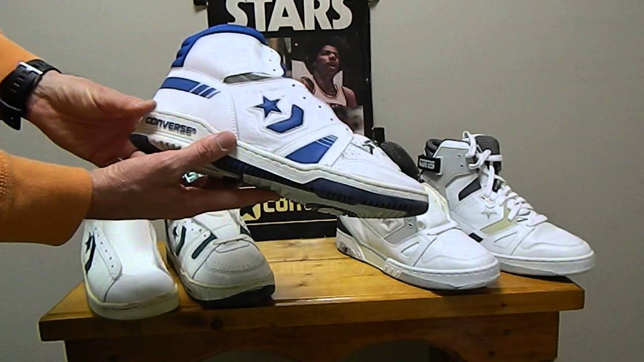 Vintage 1980's Converse Basketball shoe collection
