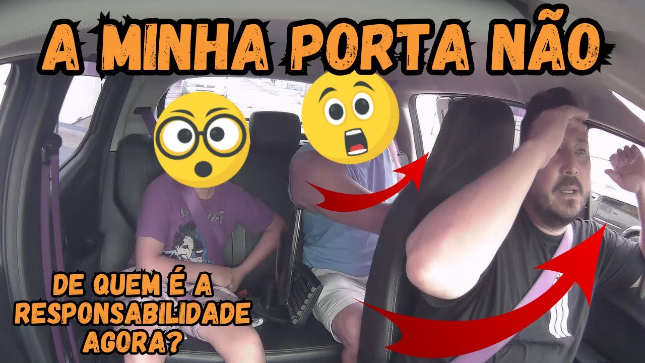 Quase perdi minha porta #uber #uberdriver #humor #memes #noticias #motorista #99pop #automobile
