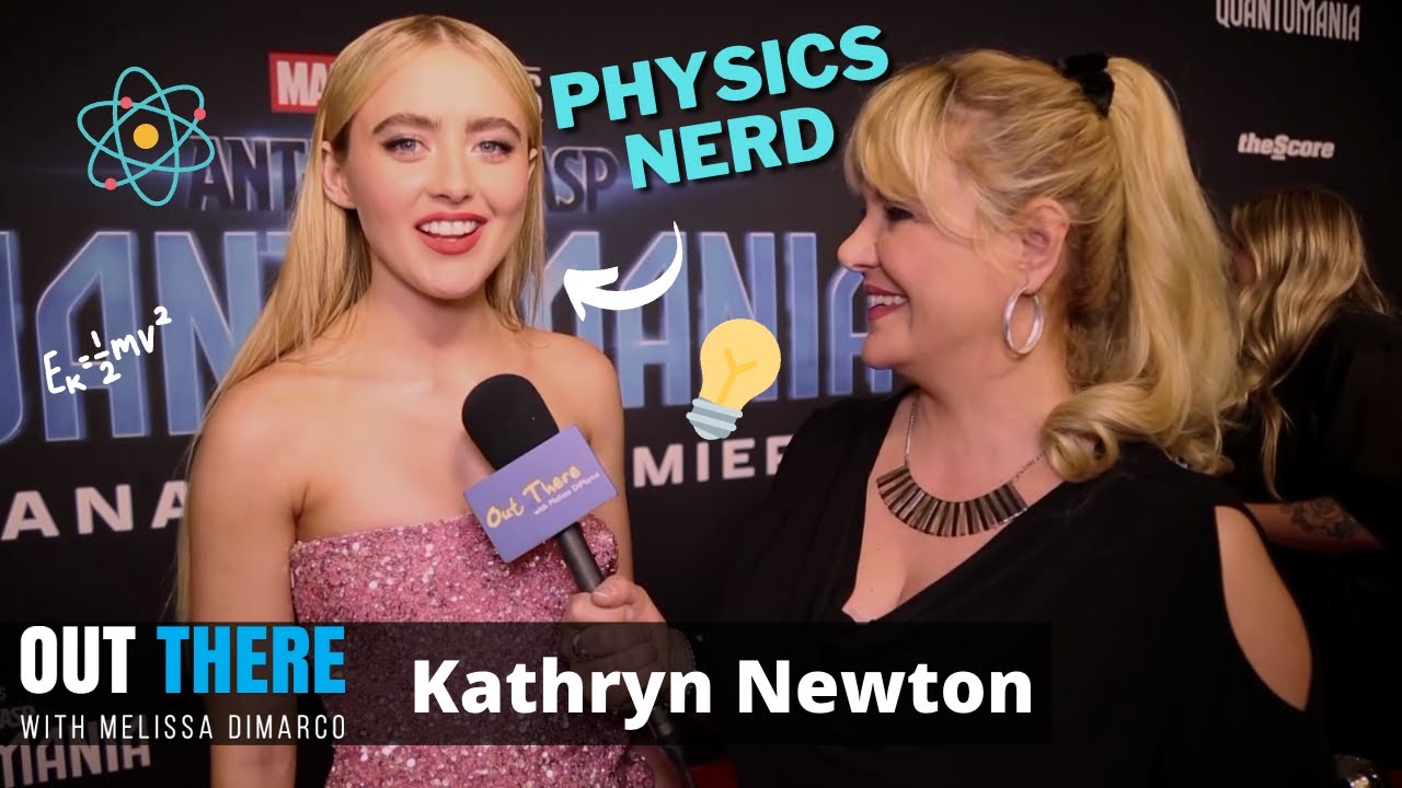 Ant-Man's KATHRYN NEWTON is a PHYSICS NERD IRL | Ant-Man and The Wasp: Quantumania Interview