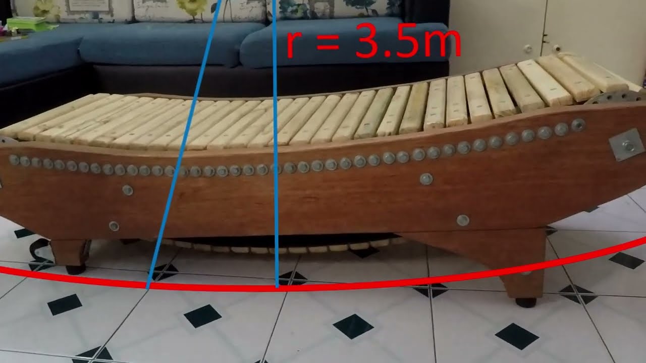 VÀI THÔNG SỐ MÁY CHẠY BỘ BẰNG GỖ. some specifications of my wooden curved treadmill i've made.