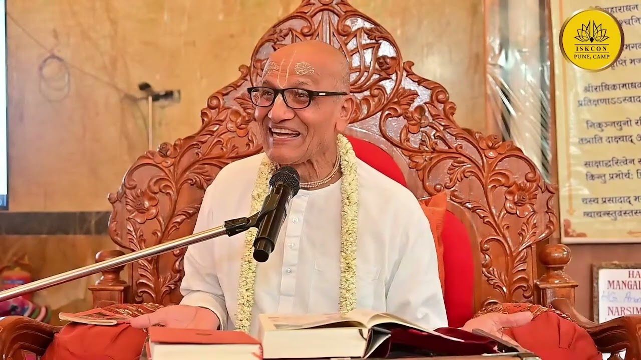 21)  when lord becomes most anxious to give mercy We and gopakumar both are in Kripa lila of lord,