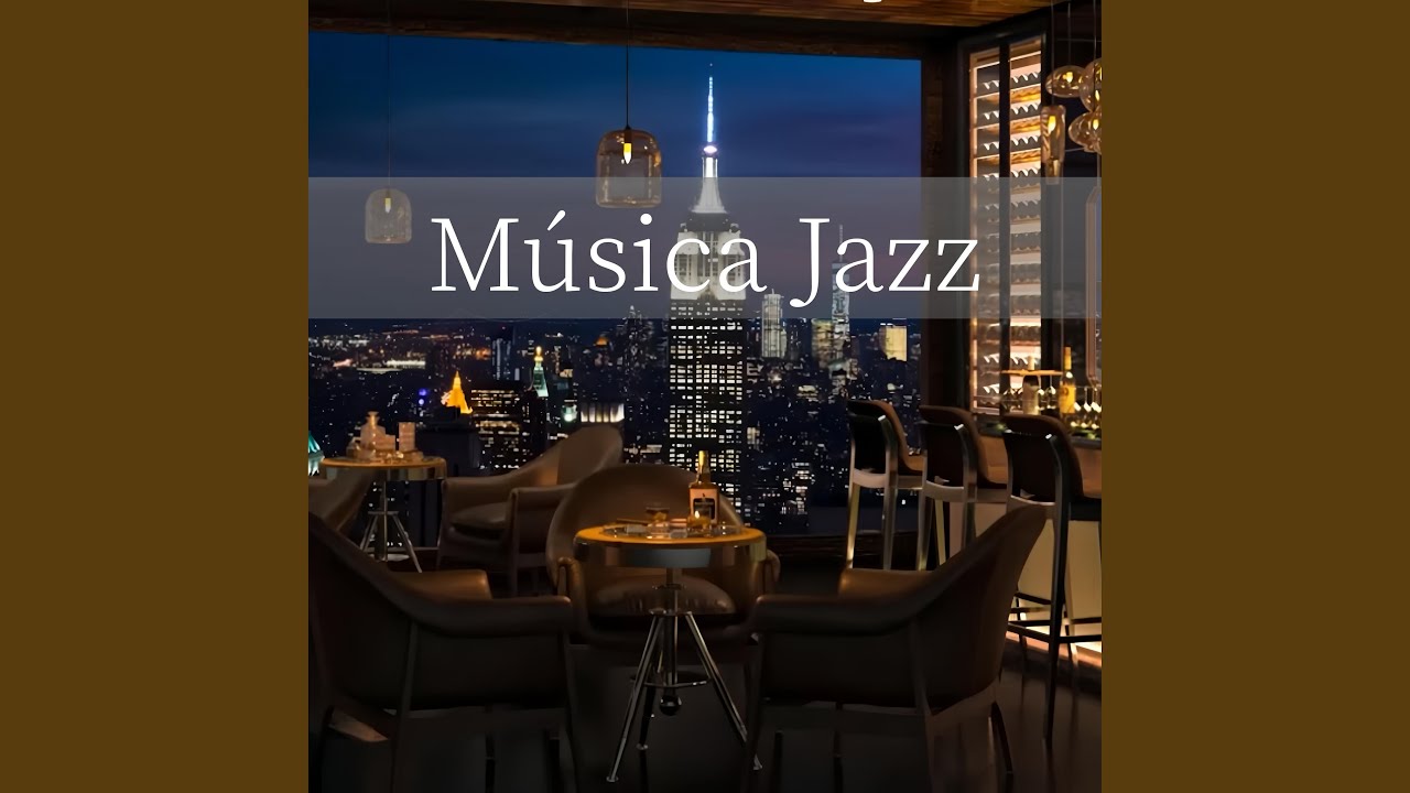 Lounge nas Alturas (Piano Jazz Imerso na Vista Noturna Urbana)